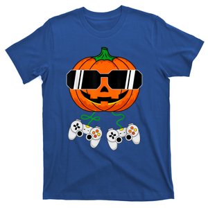 Halloween Jack O Lantern Gamer Dad Funny Halloween T-Shirt