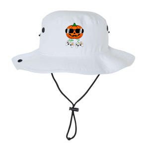 Halloween Jack O Lantern Gamer Dad Funny Halloween Legacy Cool Fit Booney Bucket Hat