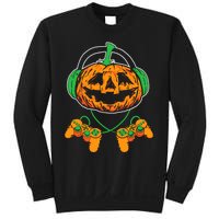 Halloween Jack O Lantern Gamer Sweatshirt