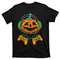 Halloween Jack O Lantern Gamer T-Shirt