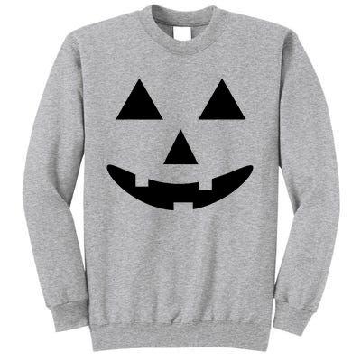 Halloween Jack O Lantern Pumpkin Tall Sweatshirt