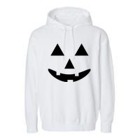 Halloween Jack O Lantern Pumpkin Garment-Dyed Fleece Hoodie