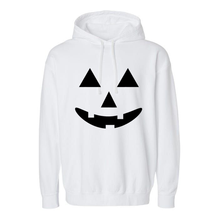 Halloween Jack O Lantern Pumpkin Garment-Dyed Fleece Hoodie