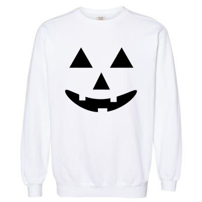 Halloween Jack O Lantern Pumpkin Garment-Dyed Sweatshirt