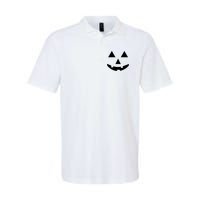 Halloween Jack O Lantern Pumpkin Softstyle Adult Sport Polo