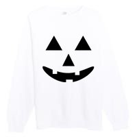 Halloween Jack O Lantern Pumpkin Premium Crewneck Sweatshirt