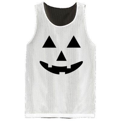 Halloween Jack O Lantern Pumpkin Mesh Reversible Basketball Jersey Tank