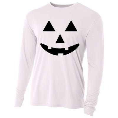 Halloween Jack O Lantern Pumpkin Cooling Performance Long Sleeve Crew