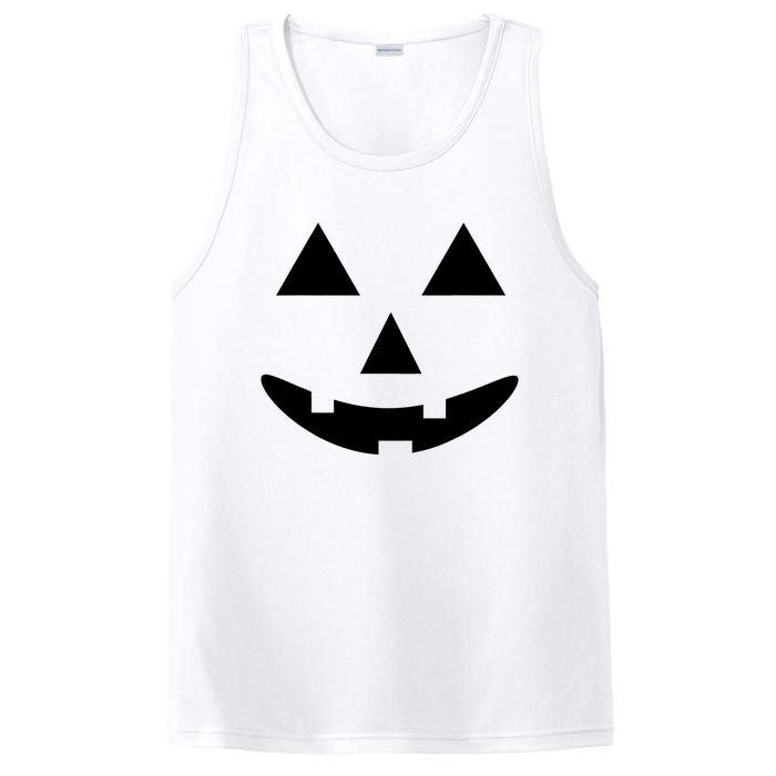 Halloween Jack O Lantern Pumpkin PosiCharge Competitor Tank