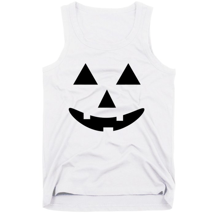 Halloween Jack O Lantern Pumpkin Tank Top