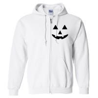 Halloween Jack O Lantern Pumpkin Full Zip Hoodie