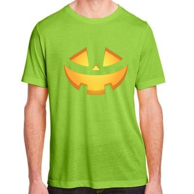 Halloween Jack O Lantern Jackolantern Pumpkin Face Costume Adult ChromaSoft Performance T-Shirt