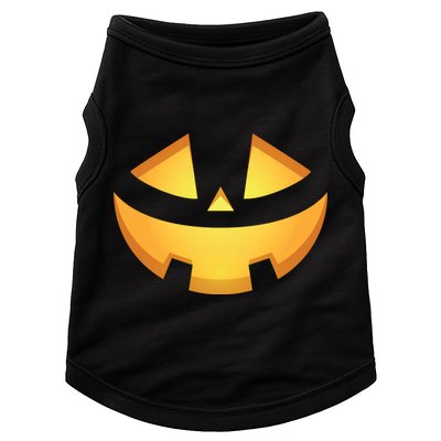 Halloween Jack O Lantern Jackolantern Pumpkin Face Costume Doggie Tank