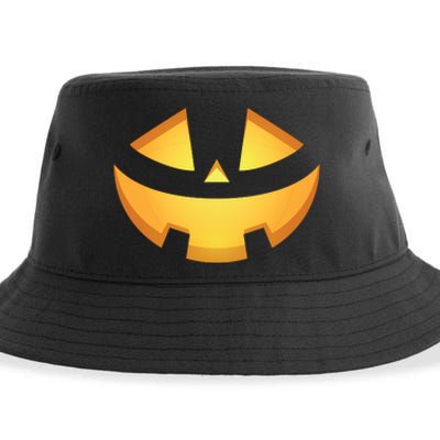 Halloween Jack O Lantern Jackolantern Pumpkin Face Costume Sustainable Bucket Hat