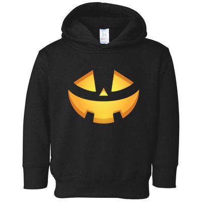 Halloween Jack O Lantern Jackolantern Pumpkin Face Costume Toddler Hoodie