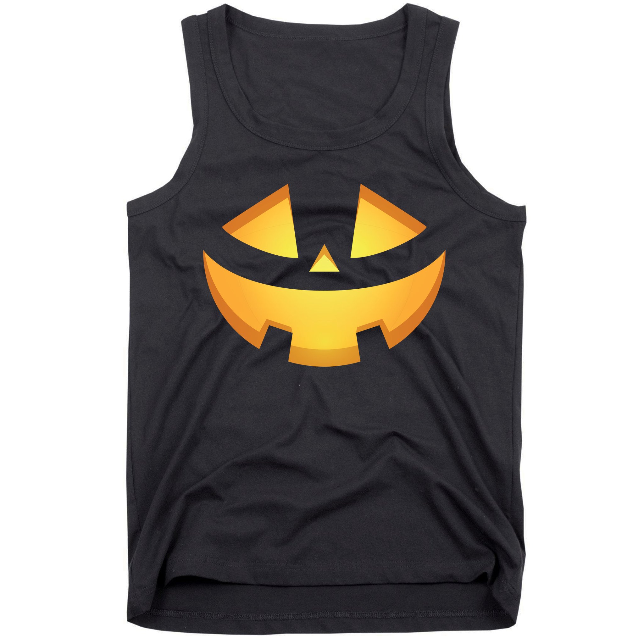 Halloween Jack O Lantern Jackolantern Pumpkin Face Costume Tank Top