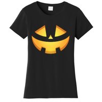 Halloween Jack O Lantern Jackolantern Pumpkin Face Costume Women's T-Shirt