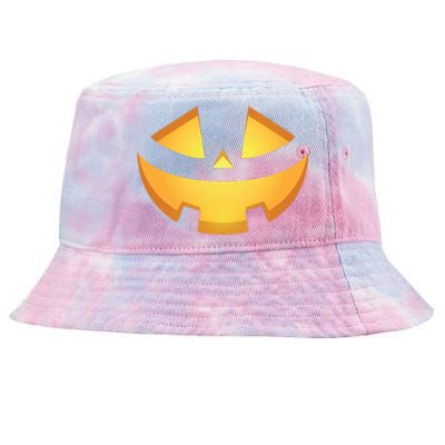 Halloween Jack O Lantern Jackolantern Pumpkin Face Costume Tie-Dyed Bucket Hat