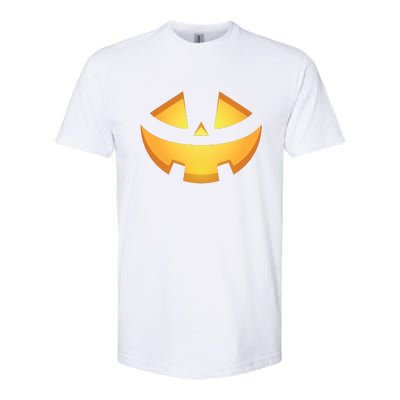 Halloween Jack O Lantern Jackolantern Pumpkin Face Costume Softstyle CVC T-Shirt