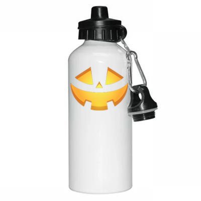 Halloween Jack O Lantern Jackolantern Pumpkin Face Costume Aluminum Water Bottle