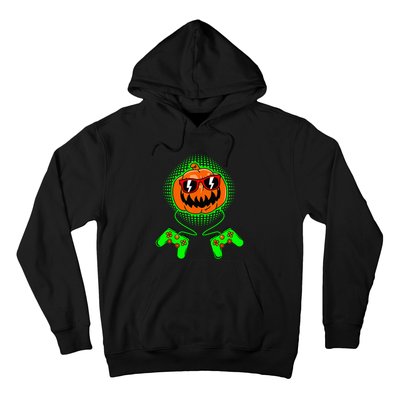 Halloween Jack O Lantern Gamer Hoodie