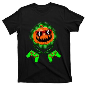 Halloween Jack O Lantern Gamer T-Shirt