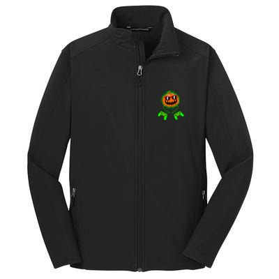 Halloween Jack O Lantern Gamer Core Soft Shell Jacket