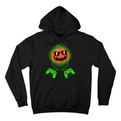 Halloween Jack O Lantern Gamer Tall Hoodie