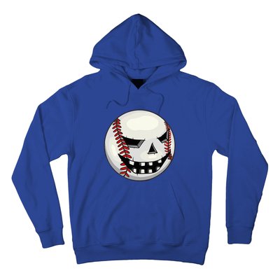 Halloween Jack O Lantern Baseball Player Coach Pitcher Hoodie