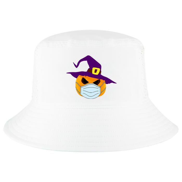 Halloween Jack O Lantern Masked Up Cool Comfort Performance Bucket Hat