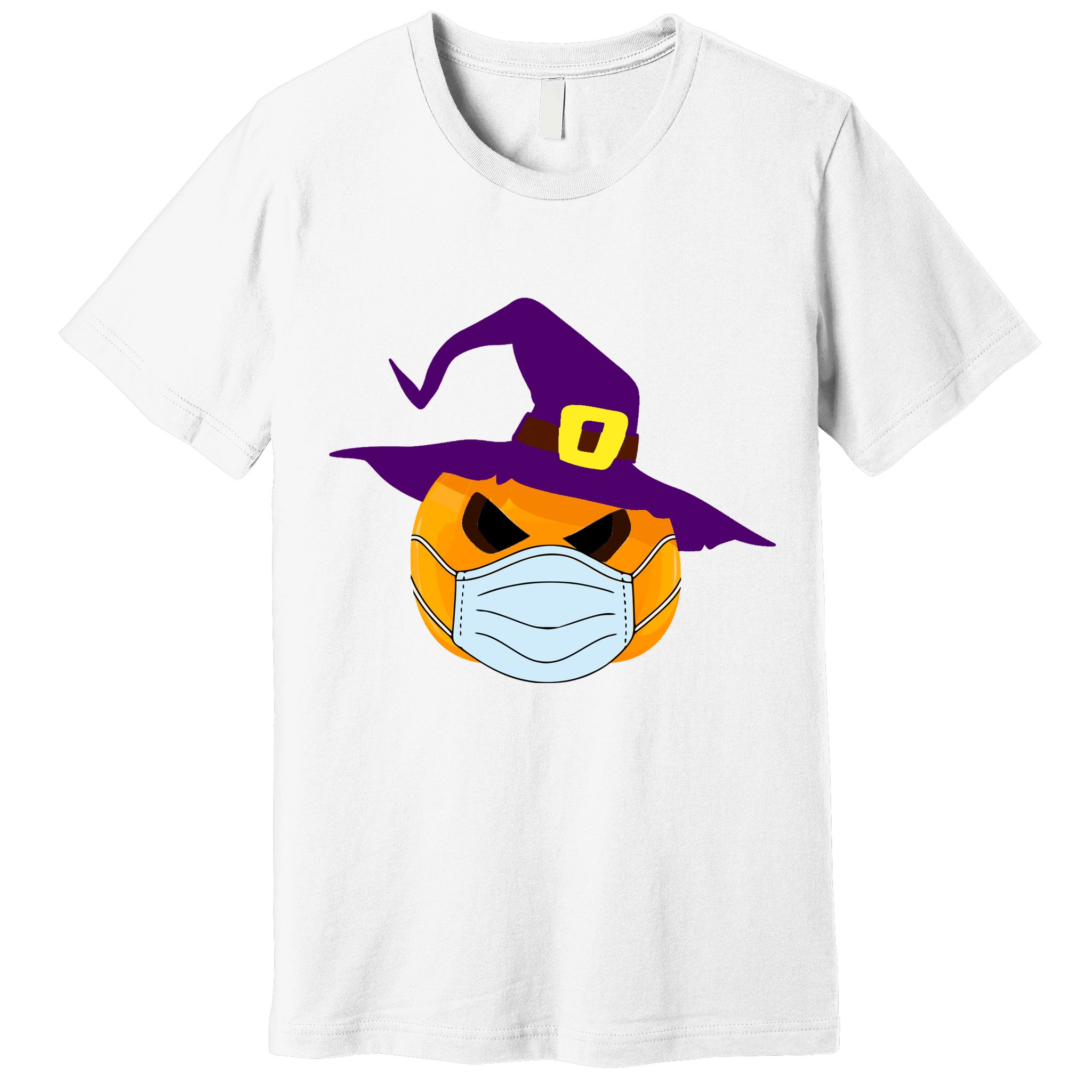 Halloween Jack O Lantern Masked Up Premium T-Shirt
