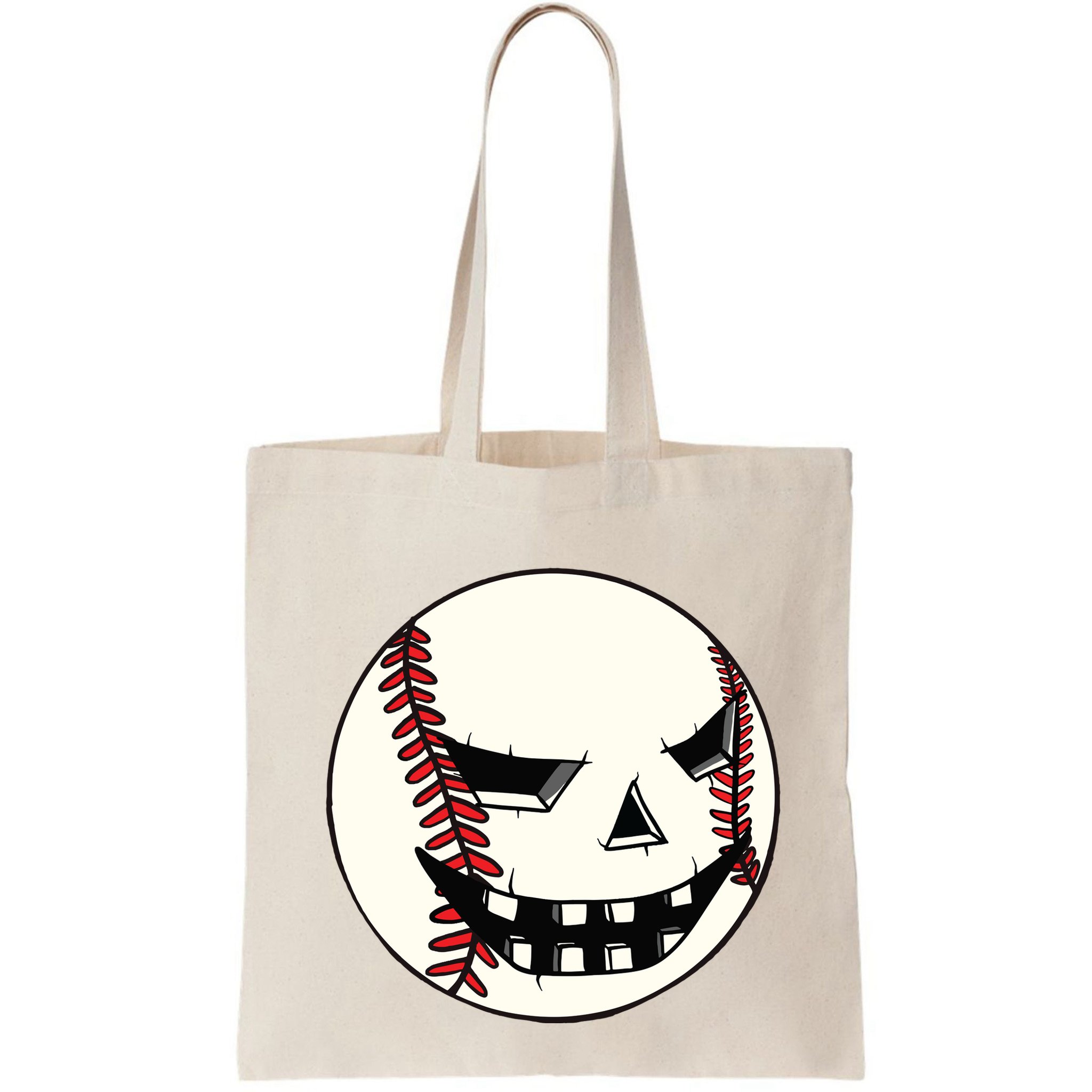 Halloween Jack O Lantern Baseball Player Coach Pitcher Bag