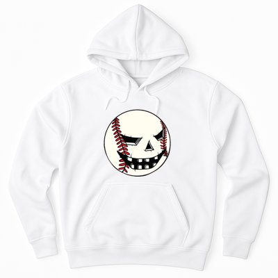 Halloween Jack O Lantern Baseball Player Coach Pitcher Hoodie