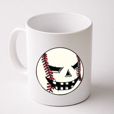 Halloween Jack O Lantern Baseball Player Coach Pitcher Mug