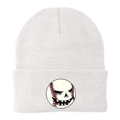 Halloween Jack O Lantern Baseball Player Coach Pitcher Beanie