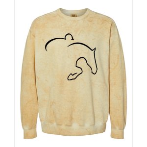 Hunter Jumper Premium Colorblast Crewneck Sweatshirt