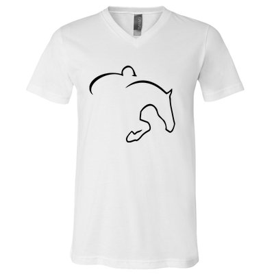 Hunter Jumper Premium V-Neck T-Shirt