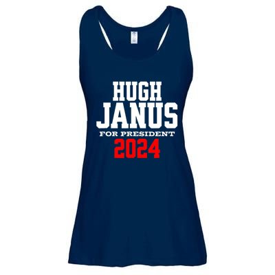 Hugh Janus Presidential Election 2024 Funny Innuendo Ladies Essential Flowy Tank