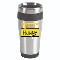 Hunny Jar Simulating With Dripping Honey And A Bee 16oz Travel Tumbler
