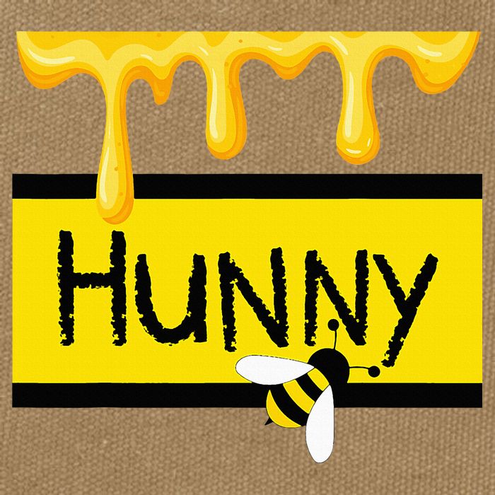 Hunny Jar Simulating With Dripping Honey And A Bee Cotton Canvas Backpack