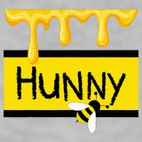 Hunny Jar Simulating With Dripping Honey And A Bee Ladies PosiCharge Tri-Blend Wicking Tank