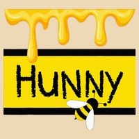 Hunny Jar Simulating With Dripping Honey And A Bee Drawstring Bag