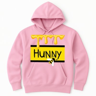 Hunny Jar Simulating With Dripping Honey And A Bee Hoodie