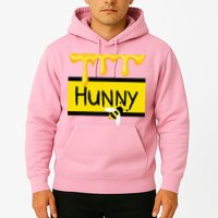Hunny Jar Simulating With Dripping Honey And A Bee Hoodie