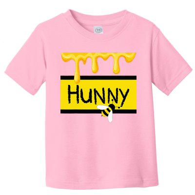Hunny Jar Simulating With Dripping Honey And A Bee Toddler T-Shirt
