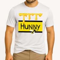 Hunny Jar Simulating With Dripping Honey And A Bee Performance Shirt