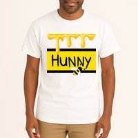 Hunny Jar Simulating With Dripping Honey And A Bee Tall T-Shirt