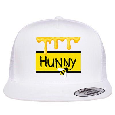 Hunny Jar Simulating With Dripping Honey And A Bee Flatbill Hat