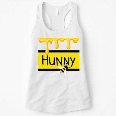 Hunny Jar Simulating With Dripping Honey And A Bee Womens Tank Top