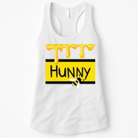 Hunny Jar Simulating With Dripping Honey And A Bee Womens Tank Top